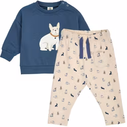 Babyset tröja och byxor Müsli Old English