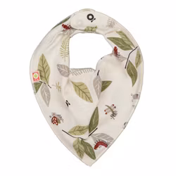 Dregglis i 100% ekologisk bomull bladmönster