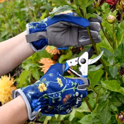 Trädgårdshandskar blå British Meadow