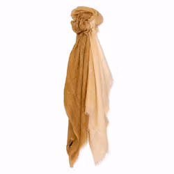 Stor kashmirsjal i 100% cashmere Butter 110x195 cm – Oats & Rice