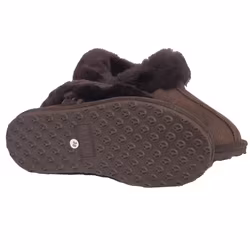 Fårskinnstofflor Dam Axelda Dovre mörkbrun