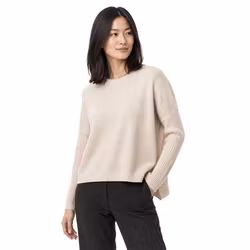 Kashmirtröja i 100% cashmere Oat – Esthème