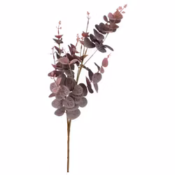 Eukalyptuskvist grålila konstväxt 92cm