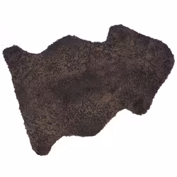 Fårskinn Brunmelerat