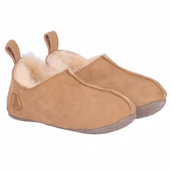 Fårskinnstofflor Barn Luton chestnut