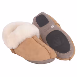 Fårskinnstofflor Dam Hemsedal chestnut