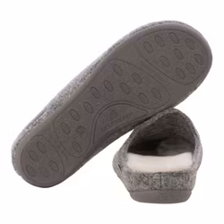 Ulltofflor dam Shepherd Fatima grå