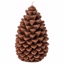 Figurljus Kotte Brun 7x12 cm