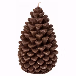 Figurljus Kotte Brun 7x12 cm
