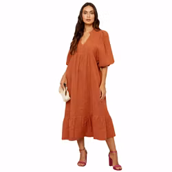 Linneklänning Gabriella 36-42 zucca