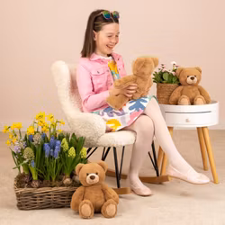 Nallebjörn ljusbrun 33 cm Teddy Hermann