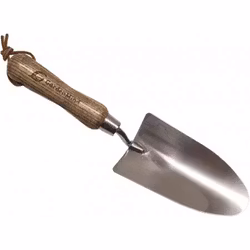 Handspade i rostfritt stål