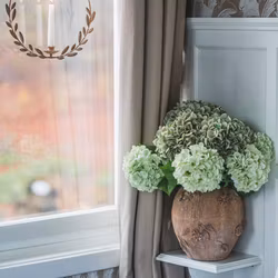Konstblomma hortensia grön 84 cm