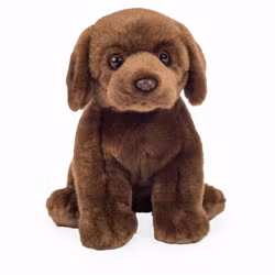 Hundvalp sittande labrador 30 cm Teddy Hermann