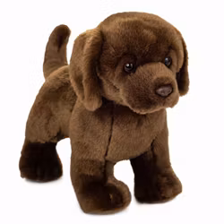 Hundvalp stående labrador 30 cm Teddy Hermann