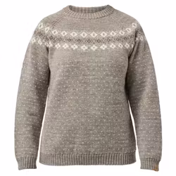 Ivanhoe Sire rundhalsad ulltröja beige