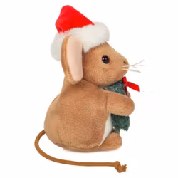 Julmus med krans 11cm Teddy Hermann