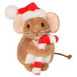 Julmus med polkagris 11cm Teddy Hermann