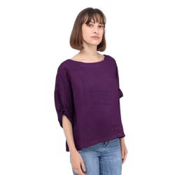 Linneblus Serena 36-42 viola scuro