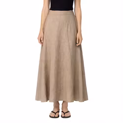 Linnekjol Luna 36-40 sabbia