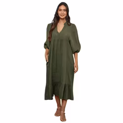 Linneklänning Gabriella 36-42 rosmarino