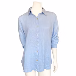 Linneskjorta Donna 36-40 cielo