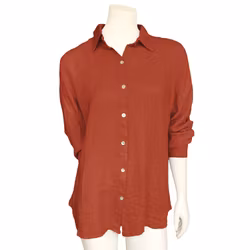 Linneskjorta Donna 36-40 mattone