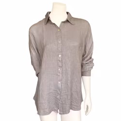 Linneskjorta Donna 36-40 tortora