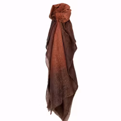 Stor kashmirsjal i 100% cashmere Mahogany 90x195 cm – Oats & Rice