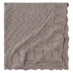 Babyfilt 100% merinoull mullvad 86x86 cm