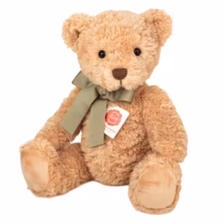 Nallebjörn 37 cm ledad beige Teddy Hermann