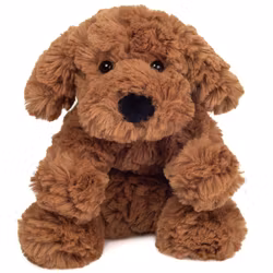 Hund 20 cm brun Teddy Hermann
