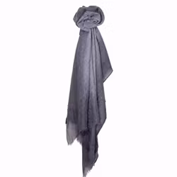 Stor kashmirsjal i 100% cashmere Navy 90x195 cm – Oats & Rice