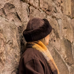 Fårskinnsmössa Harka mörkbrun Shepherd