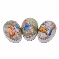 Påskägg Peter Rabbit adventures 9 cm