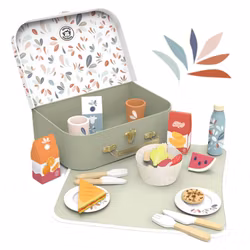 Picknickkorg/väska med tillbehör