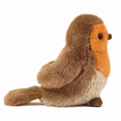 Rödhake gosedjur 15cm Teddy Hermann