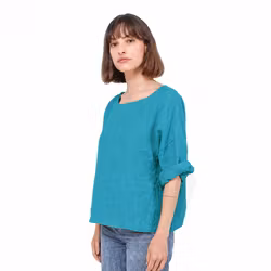 Linneblus Serena 36-42 turchese