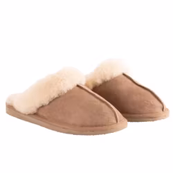 Fårskinnstofflor Dam Shepherd Jessica chestnut