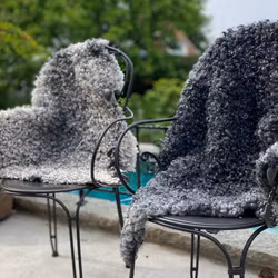 Fårskinn stora tackskinn lockiga Gotlandsfår