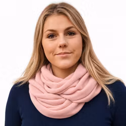 Tubsjal Ljusrosa 100% ull Mariedal
