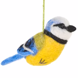 Ulldjur fågel Blåmes