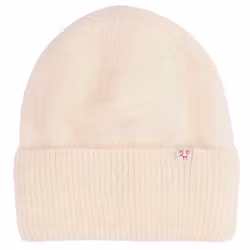 Mössa mohair & merinoull LouLou naturvit