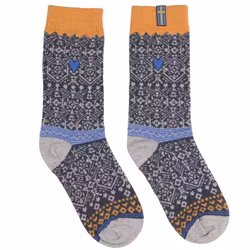 Mellantjocka ullstrumpor 70% ull