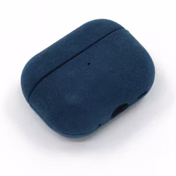 Alcantara Case for Apple Airpods 2 Pro Blå