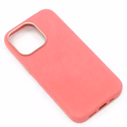 iPhone 13 Pro Alcantara Magsafe Case Rosa
