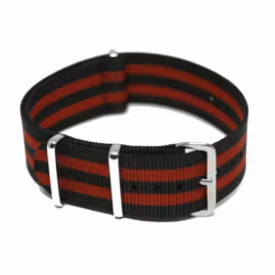 NATO Strap 22MM Sort/rød