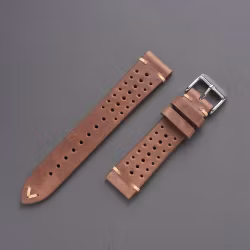 Racing Strap Klokkerem Brun