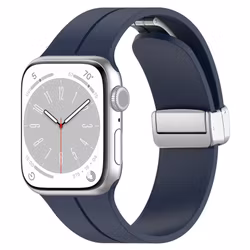 Gummirem for Apple Watch Stål 38/40/41mm Mørk blå