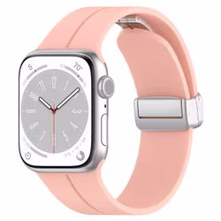 Gummirem for Apple Watch Stål 38/40/41mm Rosa